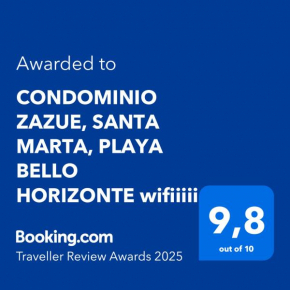 CONDOMINIO ZAZUE, SANTA MARTA, PLAYA BELLO HORIZONTE wifiiiii